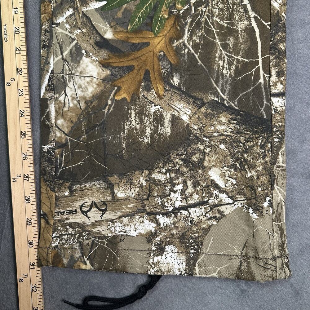 Realtree Camo Cargo Pants Brown Men’s XXL Cotton Blend Hunting Outdoor Utility - Picture 7 of 8